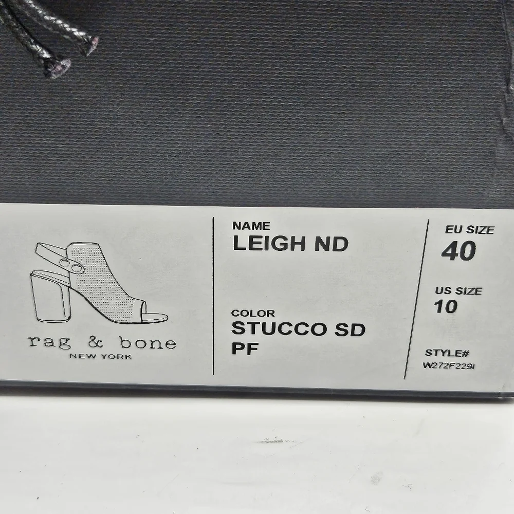 NWB Rag & Bone Leigh ND sandals size 40/10